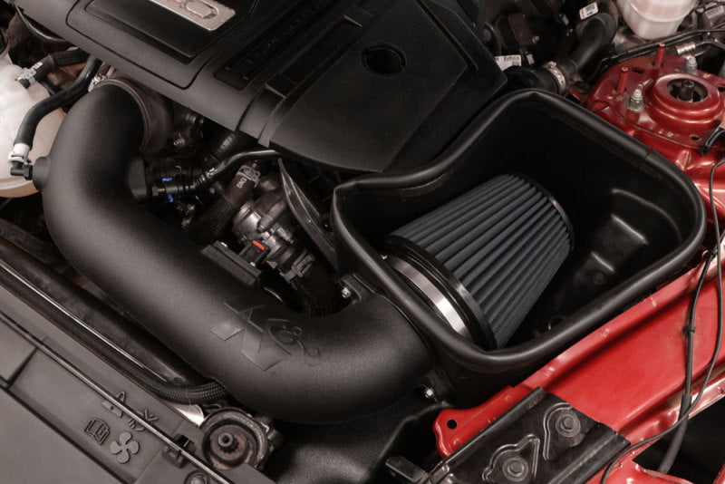 K&N 18-23 Ford Mustang GT 5.0L V8 F/I Dryflow Performance Air Intake System - DTX Performance