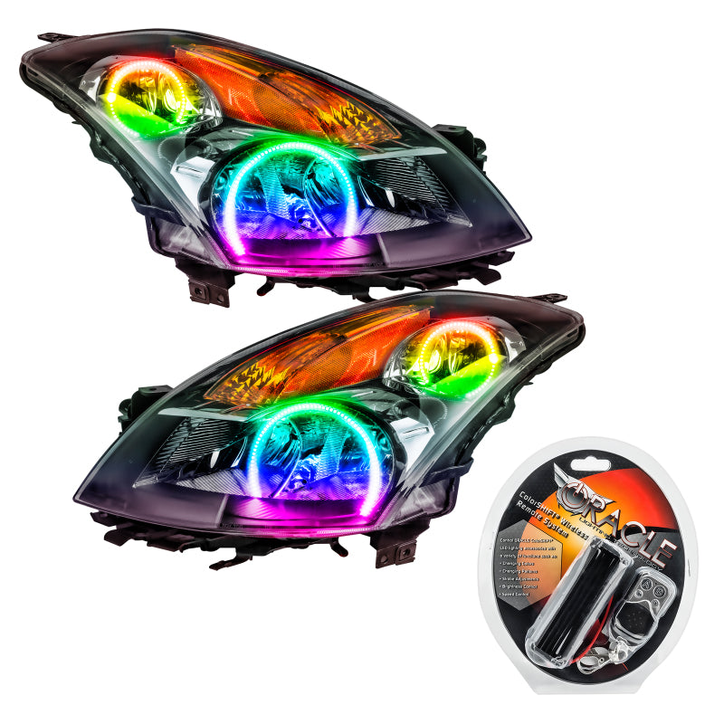 Oracle 07-09 Nissan Altima Sedan SMD HL - Black - ColorSHIFT - DTX Performance