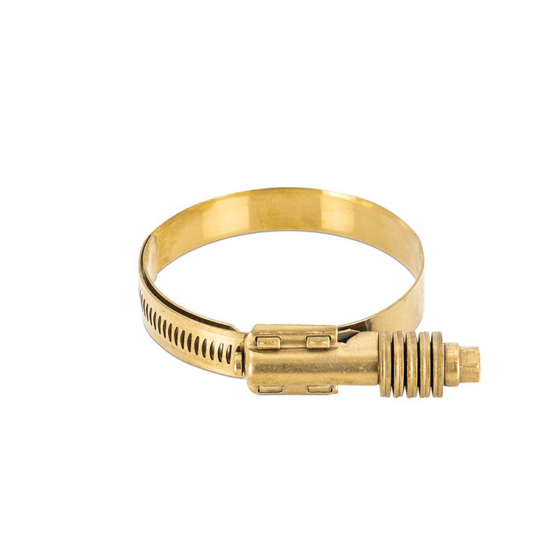 Mishimoto Constant Tension Worm Gear Clamp 1.26in.-2.13in. (32mm-54mm) - Gold - DTX Performance