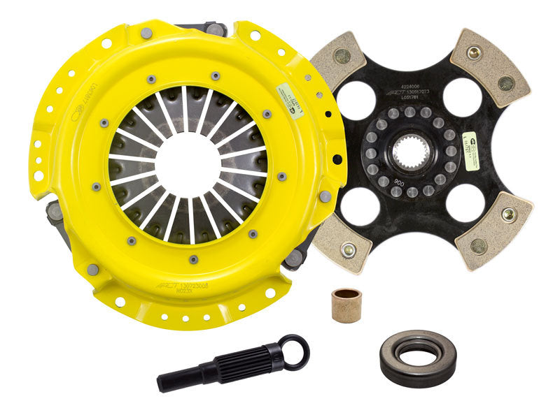 ACT 1991 Nissan 240SX XT/Race Rigid 4 Pad Clutch Kit - DTX Performance