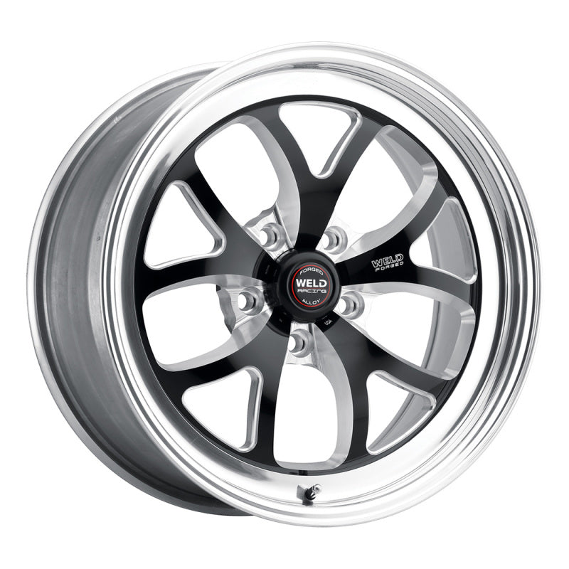 Weld S76 15x10.33 / 5x4.75 BP / 6.5in. BS Black Wheel (Low Pad) - Non-Beadlock - DTX Performance