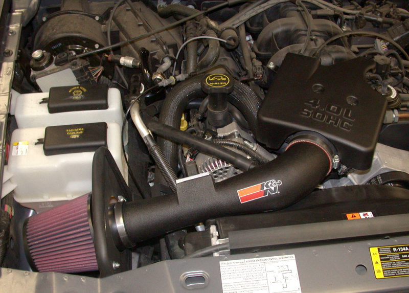 K&N 04 Ford Ranger / Mazda B4000 V6-4.0L Performance Intake Kit - DTX Performance