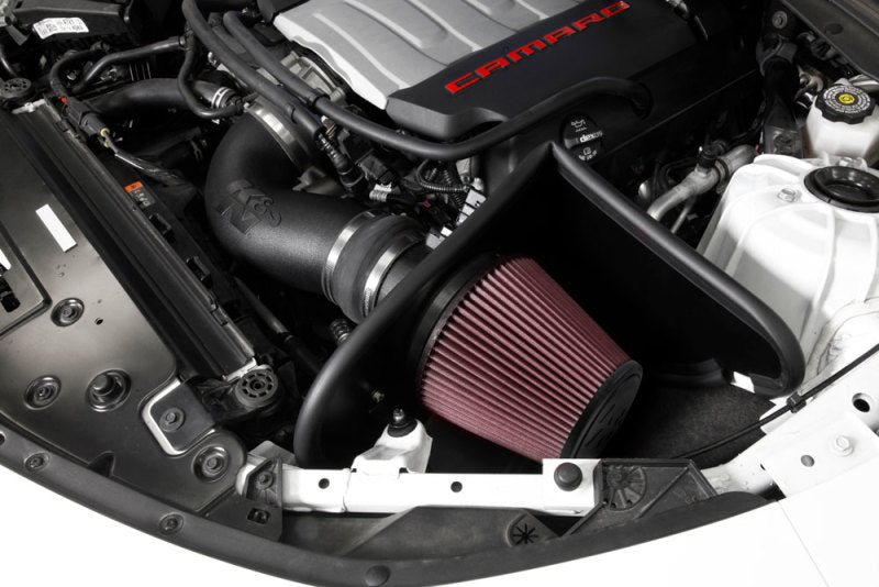 K&N 2016 Chevy Camaro SS V8-6.2L Aircharger Performance Intake - DTX Performance