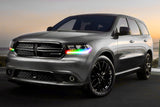 Oracle 16-20 Dodge Durango Dynamic RGB Headlight DRL Upgrade Kit - ColorSHIFT - Dynamic