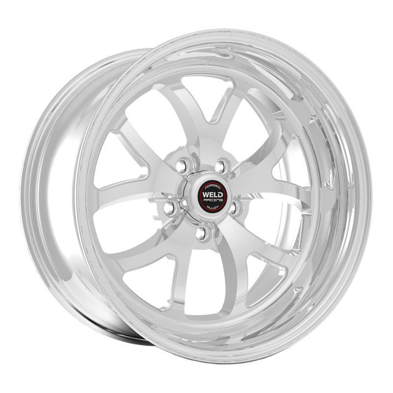 Weld S76 15x10 / 5x115 BP / 6.5in. BS Polished Wheel - Non-Beadlock - DTX Performance