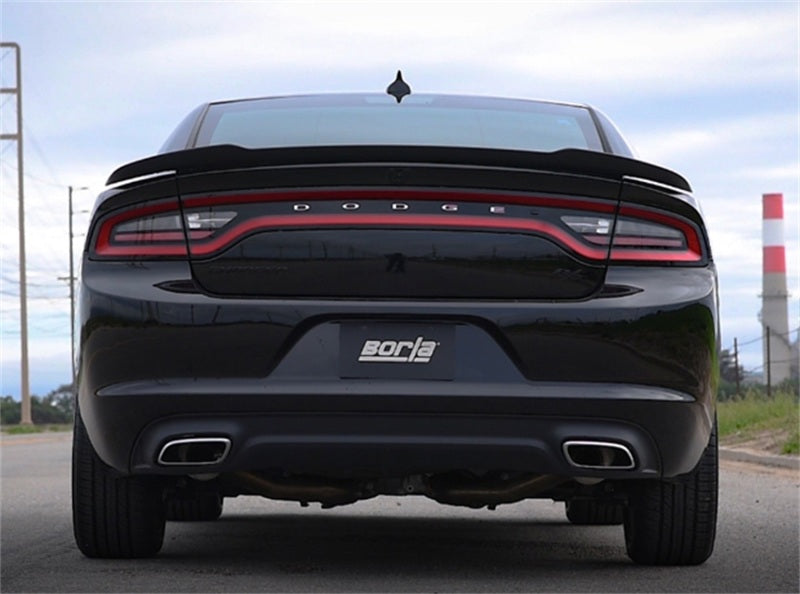 Borla 2017 Dodge Charger R/T 5.7L ATAK Catback Exhaust w/o Tips (w/MDS Valves ONLY) - DTX Performance