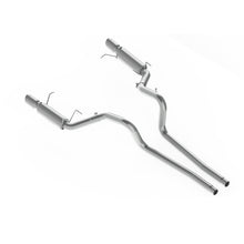 Load image into Gallery viewer, MBRP 11-14 Ford Mustang GT 5.0L Dual Split Rear Race Version T409 3in Cat Back Exhaust System - DTX Performance