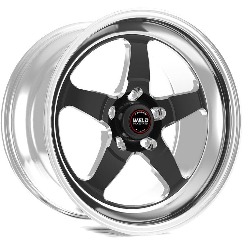 Weld S71 15x10 / 5x4.5 BP / 8.5in. BS Black Wheel (Low Pad) - Non-Beadlock - DTX Performance