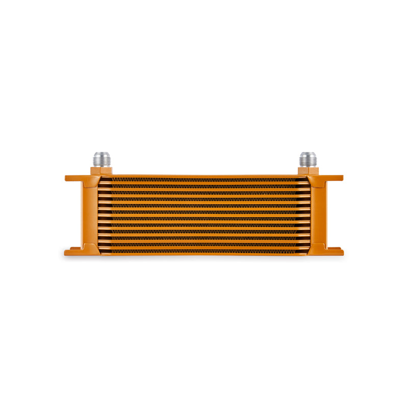 Mishimoto Universal 13-Row Oil Cooler Gold - DTX Performance