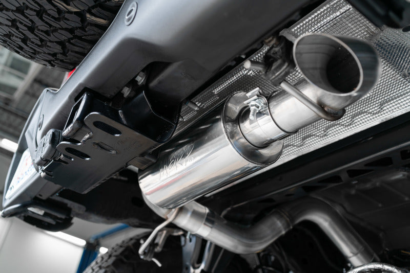 MBRP 21-Up Ford Bronco 2.3L/2.7L EcoBoost 2/4DR T304 Stainless Steel High Clearance Cat-back Exhaust - DTX Performance