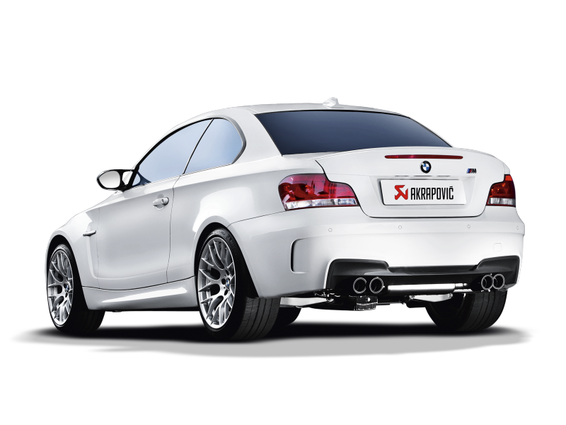 Akrapovic 11-12 BMW 1 Series M Coupe (E82) Evolution Line Cat Back (Titanium) (Req. Tips) - DTX Performance