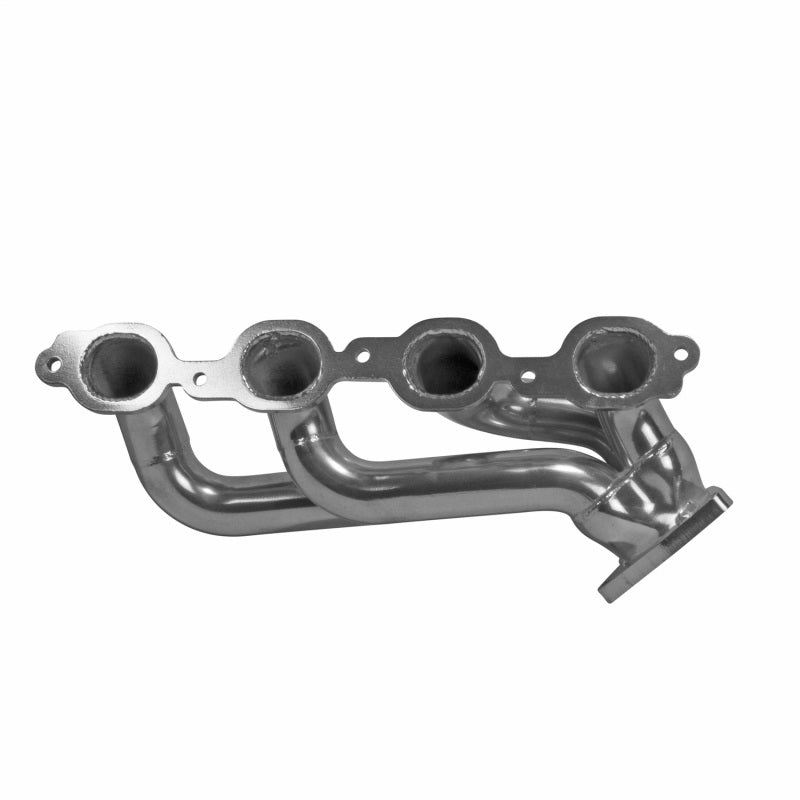 BBK 14-18 GM Truck 5.3/6.2 1 3/4in Shorty Tuned Length Headers - Polished Silver Ceramic - DTX Performance