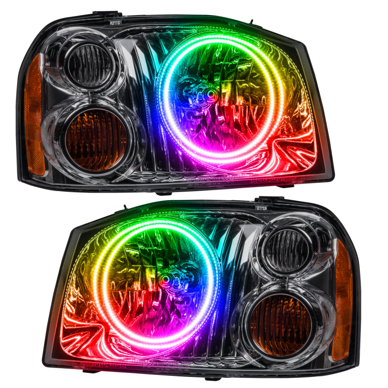 Oracle 01-04 Nissan Frontier SMD HL - Dual Halo - ColorSHIFT - DTX Performance