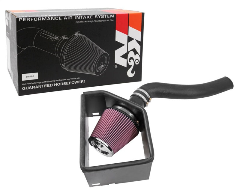 K&N 15-16 Dodge Ram 1500 V6-3.0L DSL Performance Intake Kit - DTX Performance