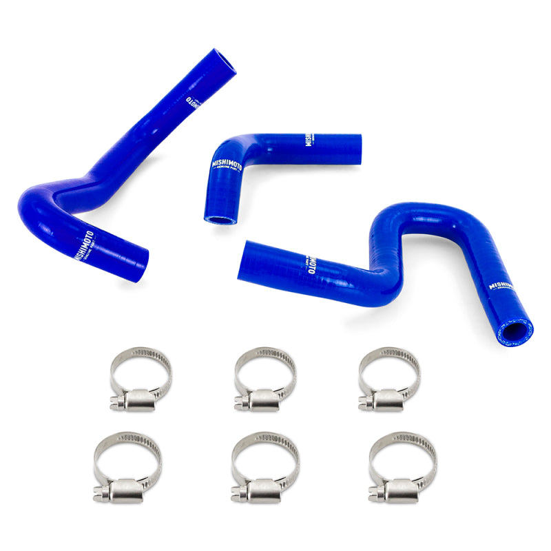 Mishimoto 96-02 4Runner 3.4L Silicone Heater Hose Kit (w/o Rear Heater) Blu - DTX Performance