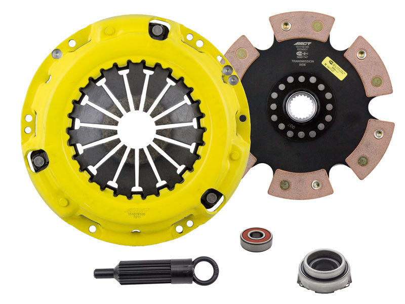 ACT 1988 Toyota Van HD/Race Rigid 6 Pad Clutch Kit - DTX Performance