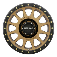 Load image into Gallery viewer, Method MR305 NV 17x8.5 0mm Offset 8x6.5 130.81mm CB Method Bronze/Black Street Loc Wheel - DTX Performance