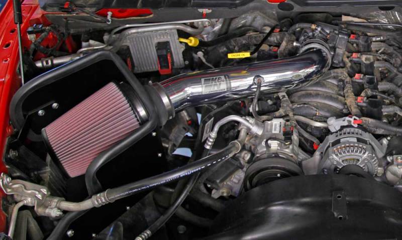 K&N 2013 Dodge Ram 1500 V8-4.7L High Flow Performance Air Intake Kit - DTX Performance