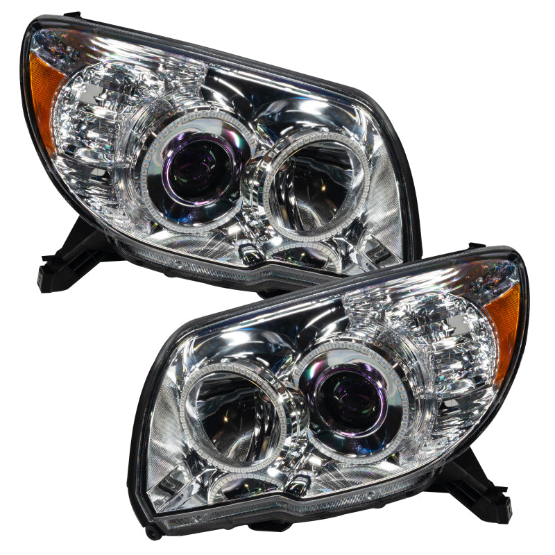 Oracle Lighting 06-09 Toyota 4-Runner Pre-Assembled LED Halo Headlights -Red - DTX Performance