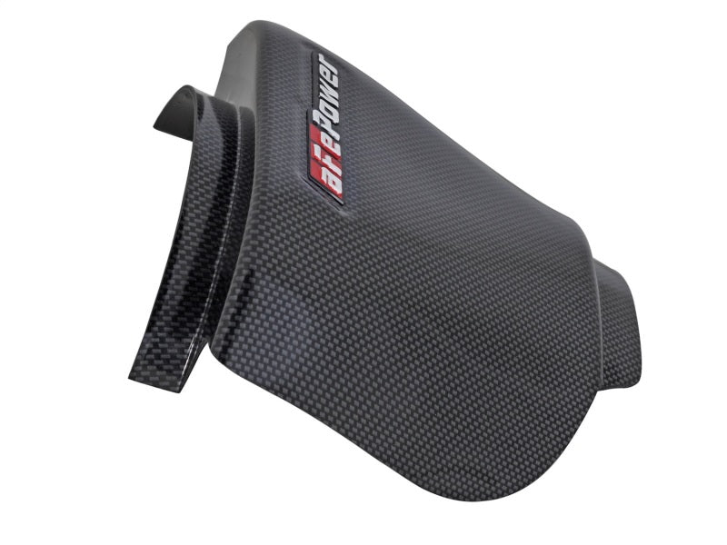 aFe MagnumFORCE Intake Rain Shield 15-16 Dodge Challenger SRT Hellcat 6.2L V8 (sc) - Carbon Finish - DTX Performance