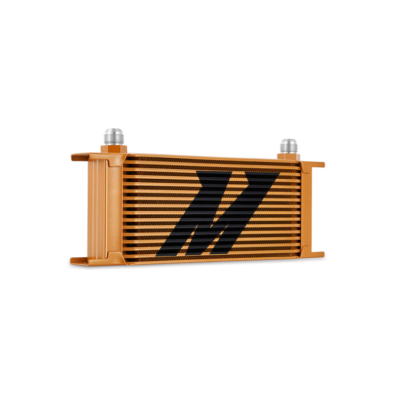 Mishimoto Universal 16-Row Oil Cooler Gold - DTX Performance