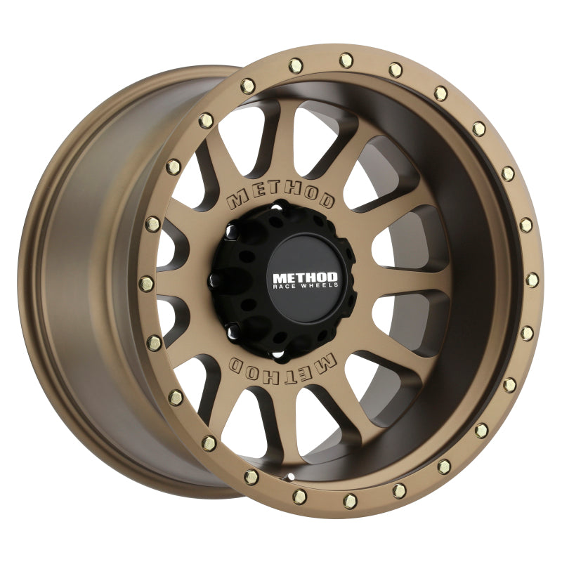 Method MR605 NV 20x12 -52mm Offset 8x6.5 121.3mm CB Method Bronze Wheel - DTX Performance