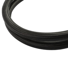 Load image into Gallery viewer, Mishimoto 15Ft Stainless Steel Braided Hose w/ -4AN Fittings - Black - DTX Performance