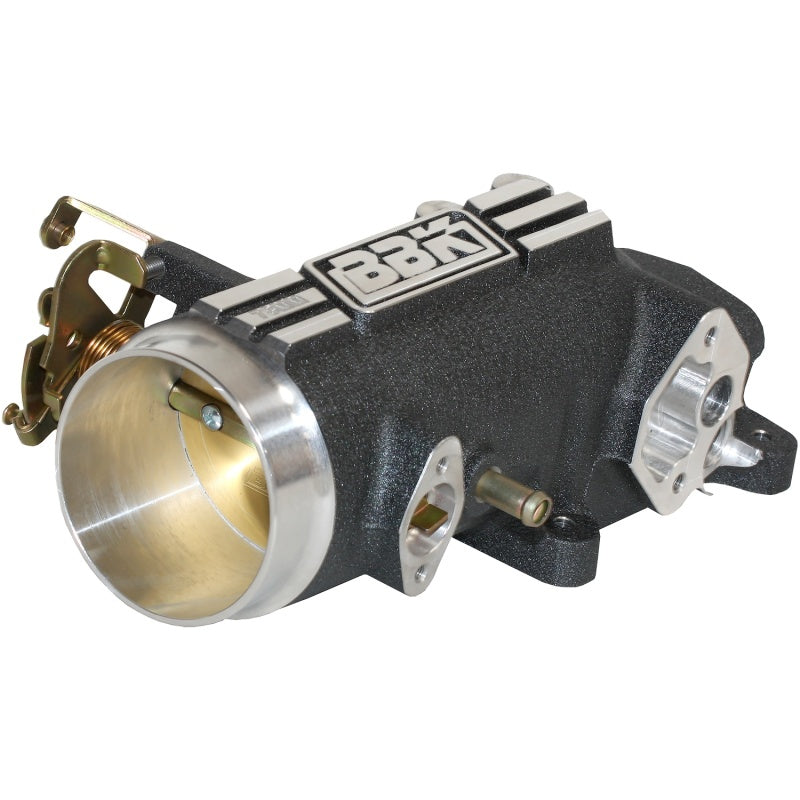 BBK 96-04 Mustang 4.6 GT 78mm Throttle Intake BBK Power Plus Series - Charcoal - DTX Performance