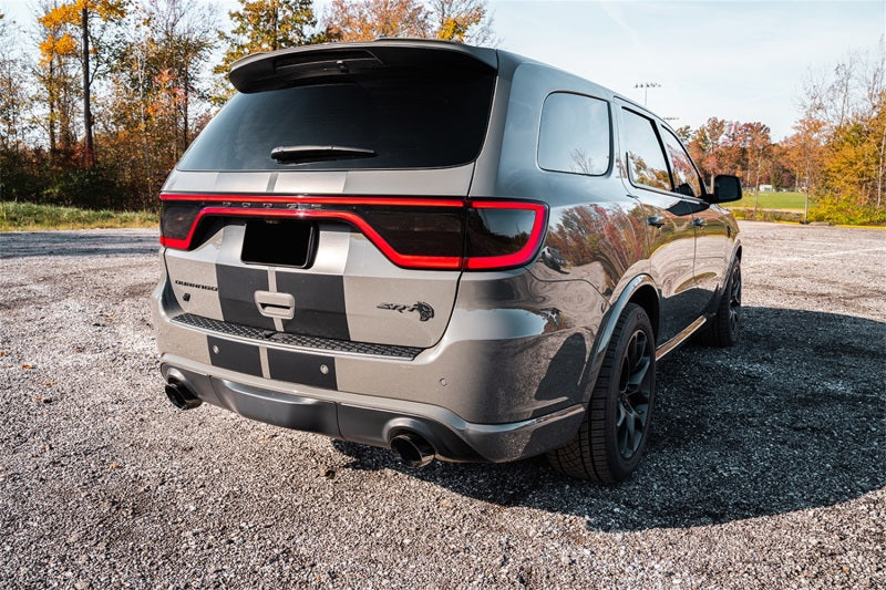 Corsa 21-22 Dodge Durango SRT Hellcat Cat-Back 2.75in Dual Rear Exit Sport 4.5in Black PVD Tips - DTX Performance