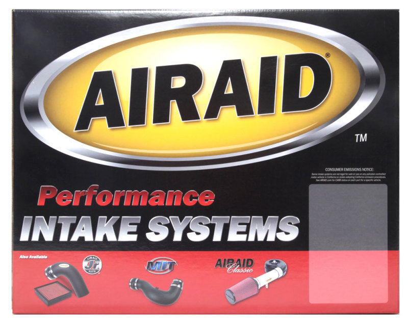 Airaid 2010 Ford Mustang 4.0L MXP Intake System w/ Tube (Dry / Red Media) - DTX Performance