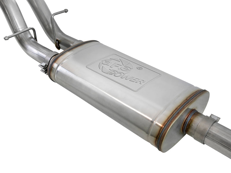 aFe Vulcan Series 3in 304 SS Exhaust Cat-Back w/ Black Tips 2019 GM Silverado/Sierra 1500 V8-5.3L - DTX Performance