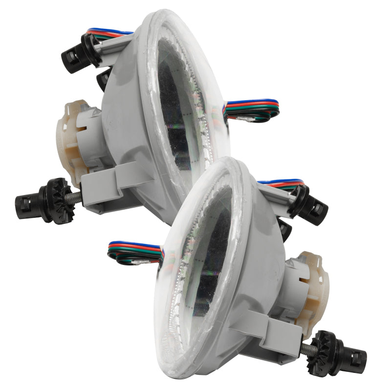 Oracle Lighting 14-15 GMC Sierra 1500 Pre-Assembled LED Halo Fog Lights -UV/Purple - DTX Performance