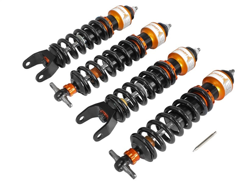 aFe Control PFADT Series Featherlight Single Adj Drag Racing Coilover System; 97-13 Chevy Corvette - DTX Performance