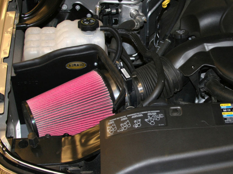 Airaid 99-06 Chevy Silverado 4.8/5.3/6.0L (w/Low Hood) CAD Intake System w/o Tube (Oiled /Red Media) - DTX Performance