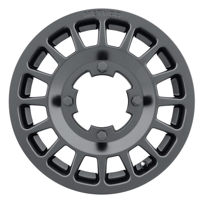 Method MR407 Bead Grip 15x6 / 5+1/51mm Offset / 5x4.5 / 77mm CB Matte Black Wheel - DTX Performance