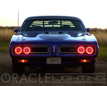 Load image into Gallery viewer, Oracle Pre-Installed Lights 5.75 IN. Sealed Beam - Red Halo - DTX Performance