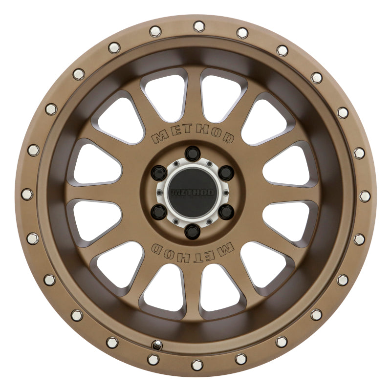 Method MR605 NV 20x10 -24mm Offset 6x135 87mm CB Method Bronze Wheel - DTX Performance