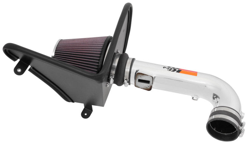 K&N 16-17 Chevy Camaro 3.6L Silver Typhoon Short Ram Intake - DTX Performance