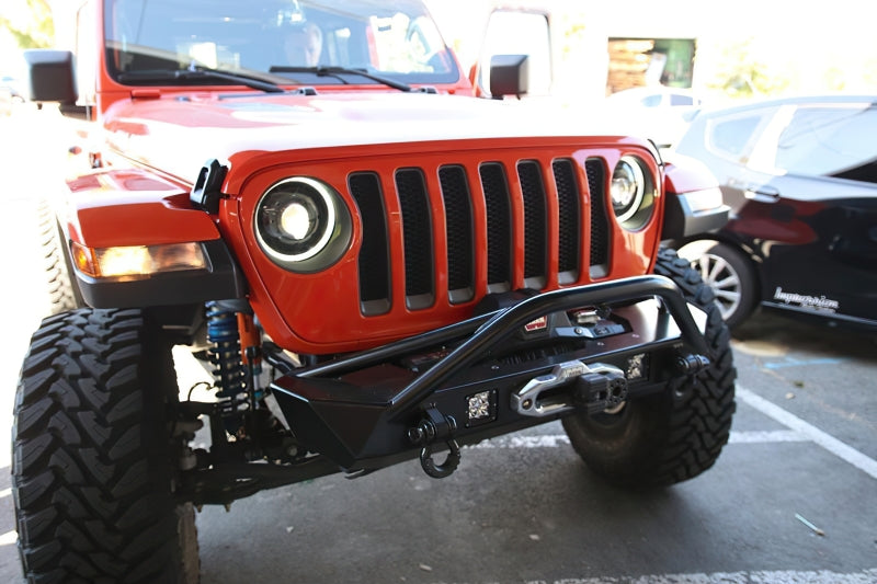 Oracle Oculus Bi-LED Projector Headlights for Jeep JL/Gladiator JT - Matte Black - 5500K - DTX Performance