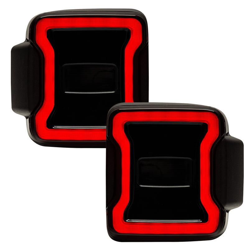 Oracle Jeep Wrangler JL Black Series LED Tail Lights - DTX Performance