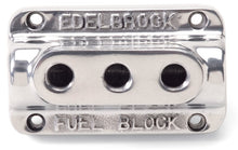 Load image into Gallery viewer, Edelbrock Fuel Block Triple Polished - DTX Performance