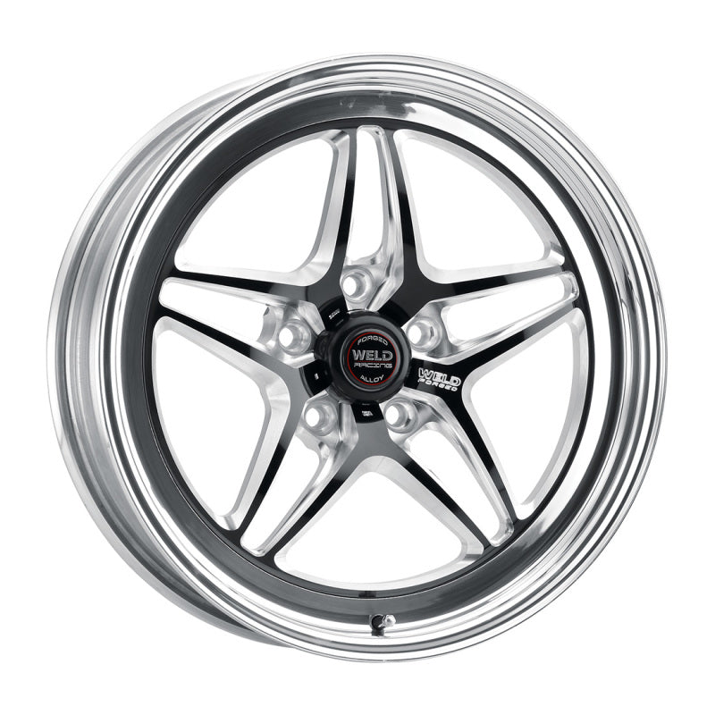 Weld S81 18x5 / 5x115 BP / 2.1in BS Black Wheel (High Pad) - Non-Beadlock - DTX Performance