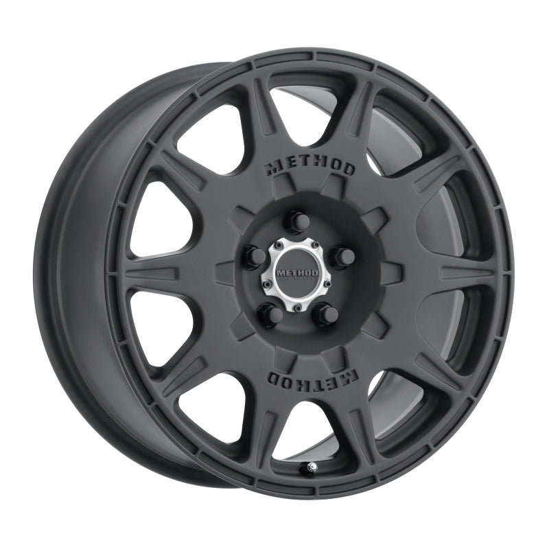 Method MR502 RALLY 16x7 +15mm Offset 5x100 67.1mm CB Matte Black Wheel - DTX Performance