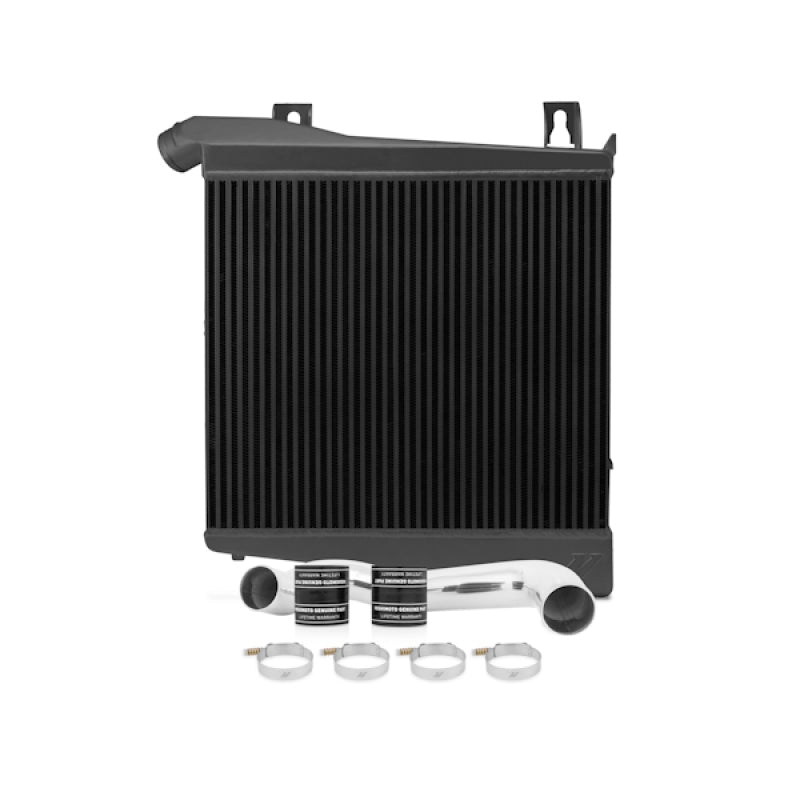 Mishimoto 08-10 Ford F-250/F-350/F-450/F-550 Super Duty 6.4L Powerstroke Intercooler Kit (Black) - DTX Performance