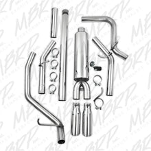 Load image into Gallery viewer, MBRP 14 Chevy/GMC 1500 Silverado/Sierra 4.3L V6/5.3L V8 Dual Split Side T409 3in Cat Back Exhaust - DTX Performance