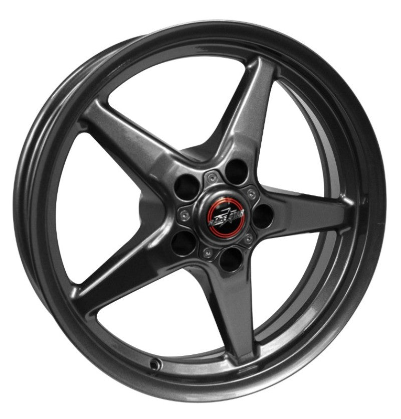 Race Star 92 Drag Star Bracket Racer 18x5 5x120bc 2.00bs Metallic Gray Wheel - DTX Performance