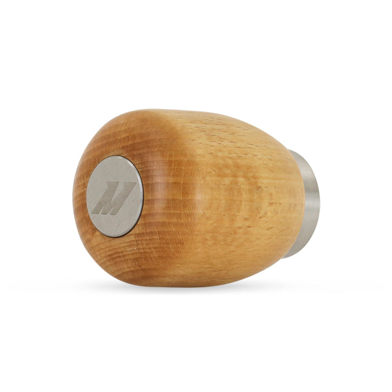 Mishimoto Short Steel Core Wood Shift Knob - Beech - DTX Performance