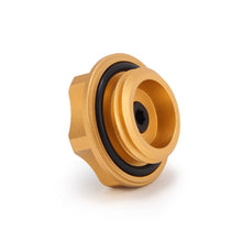 Load image into Gallery viewer, Mishimoto Subaru Oil FIller Cap - Gold - DTX Performance