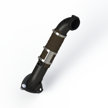 Load image into Gallery viewer, MBRP 15-16 Chevy/GMC 6.6L Duramax 3in Down Pipe (For 3 Bolt Flange Style Connection) - DTX Performance