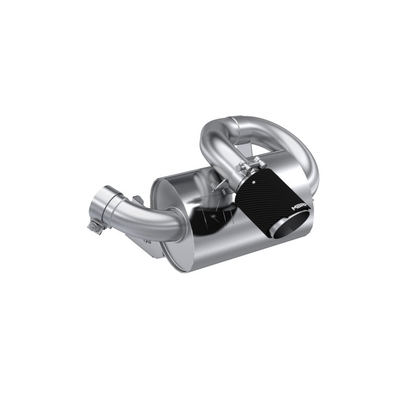 MBRP 21-22 Can-Am Commander 1000R Slip On Exhaust Center Exit - Performance Series - DTX Performance